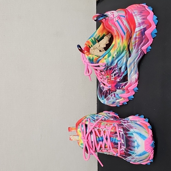 FILA OAKMONT TIE-DYE WOMENS SNEAKERS BFPM-10-015 - Picture 1 of 10